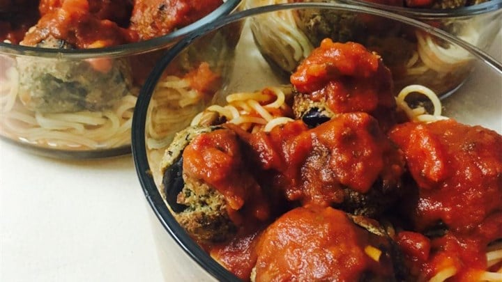 Eggplant meatballs