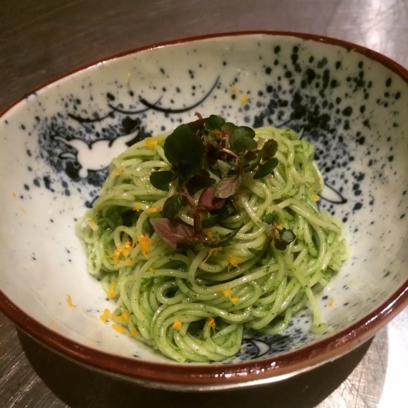 SHISO PESTO SOMEN SALAD