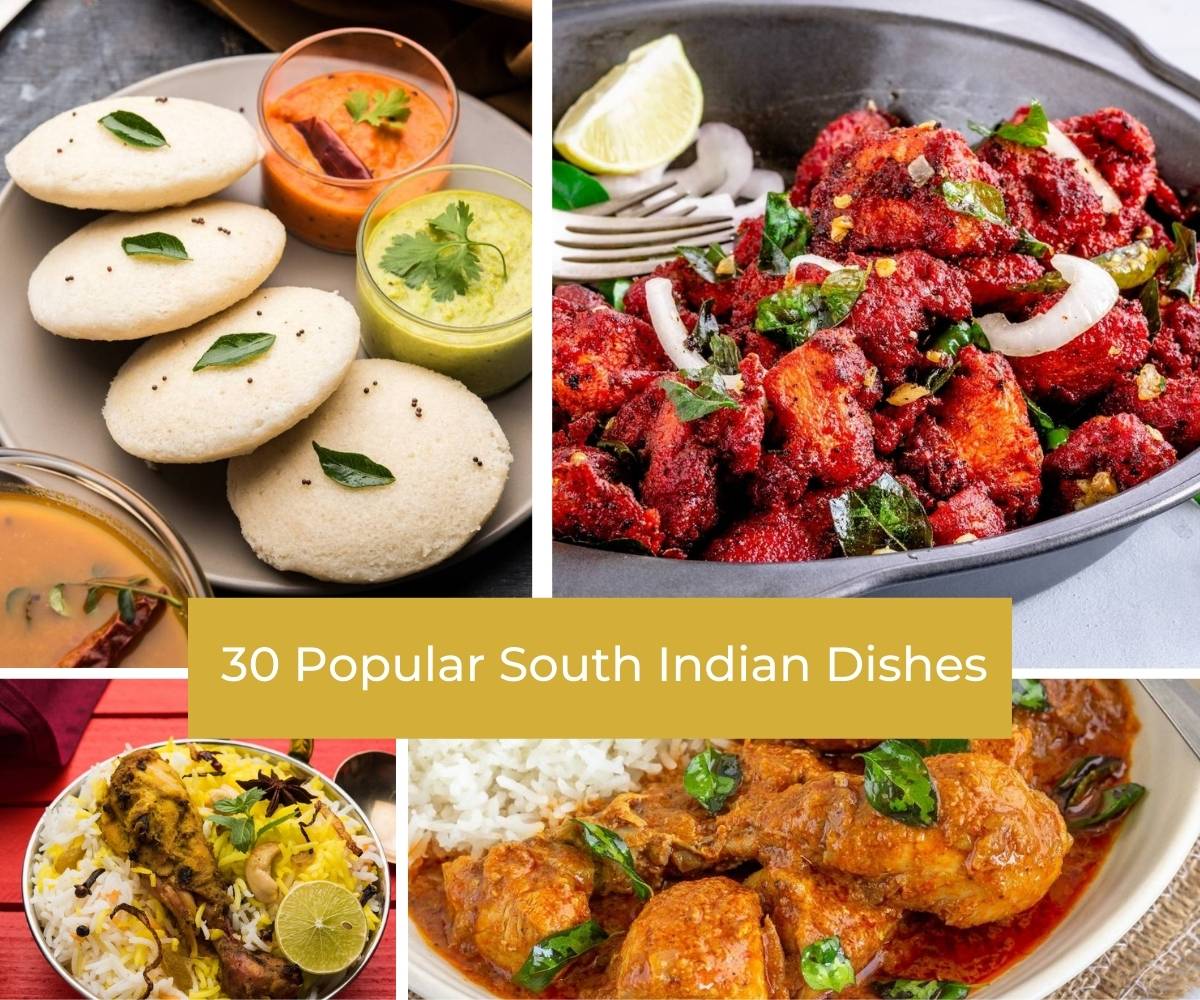 Popular South Indian Foods