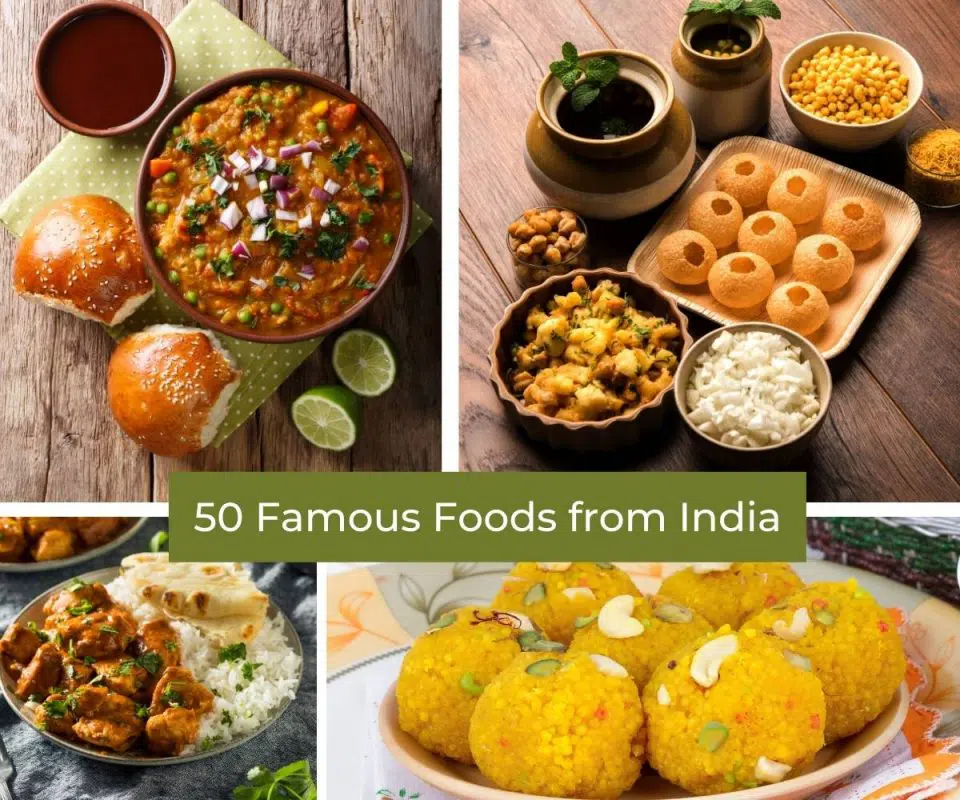 50 Famous Indian Foods