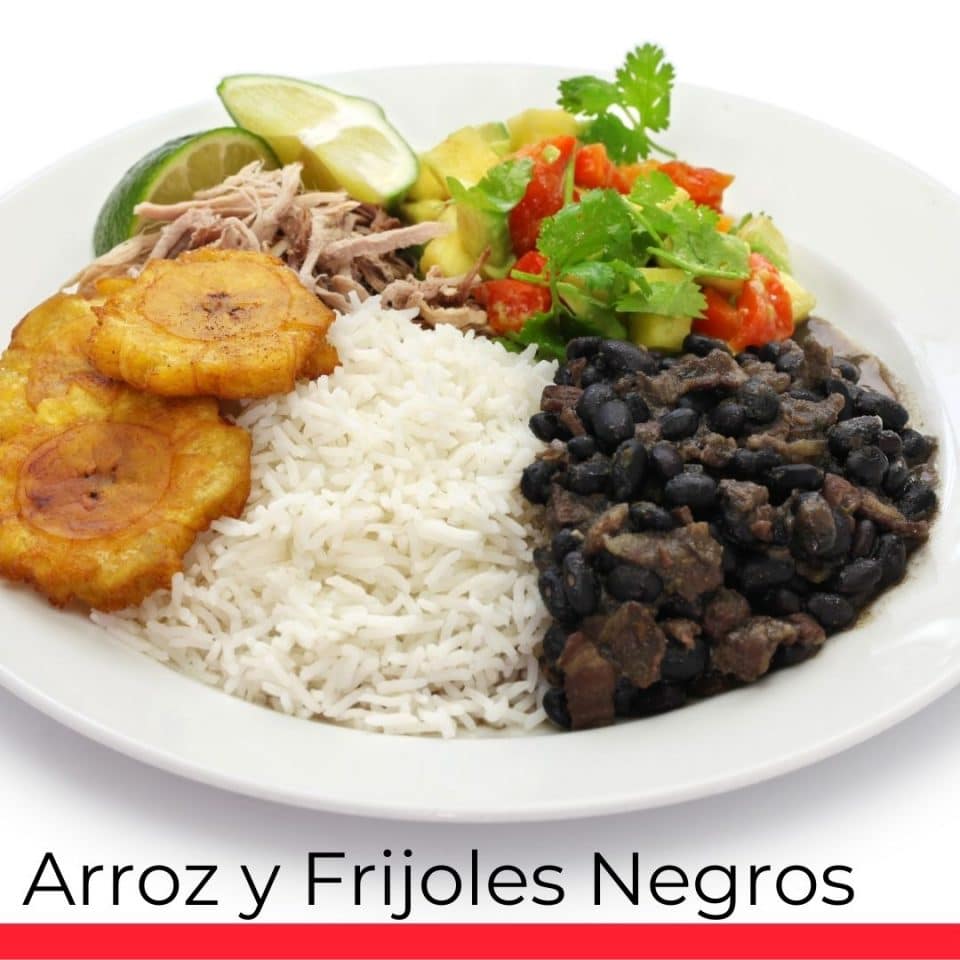 Arroz y Frijoles Negros