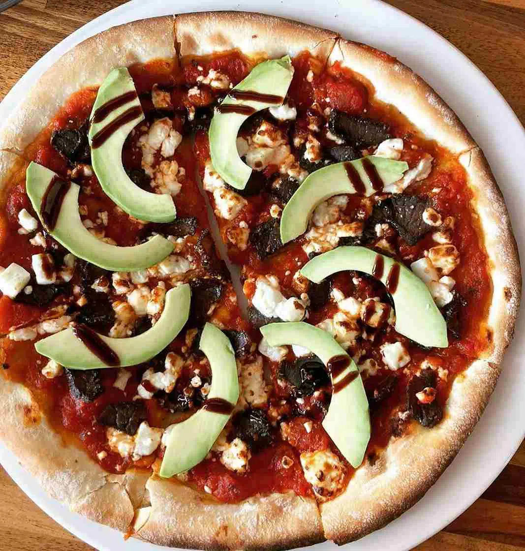 Avocado Biltong Pizza