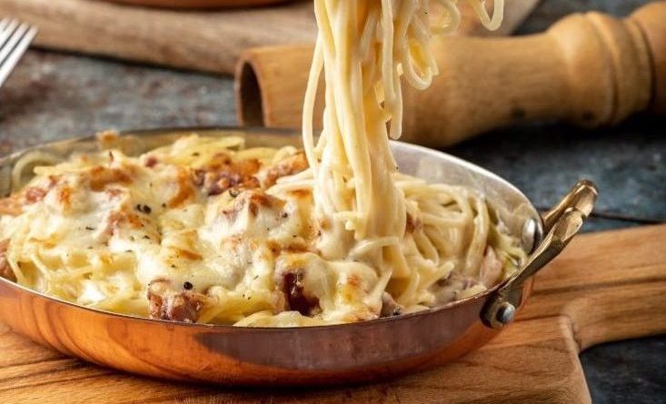 Baked Spaghetti Carbonara