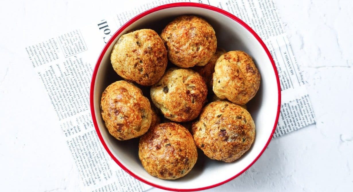 Baked Salmon Meatballs