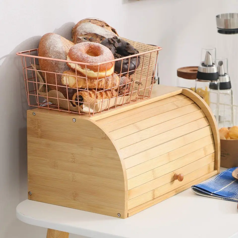 Bread Box Featuring Family Seal