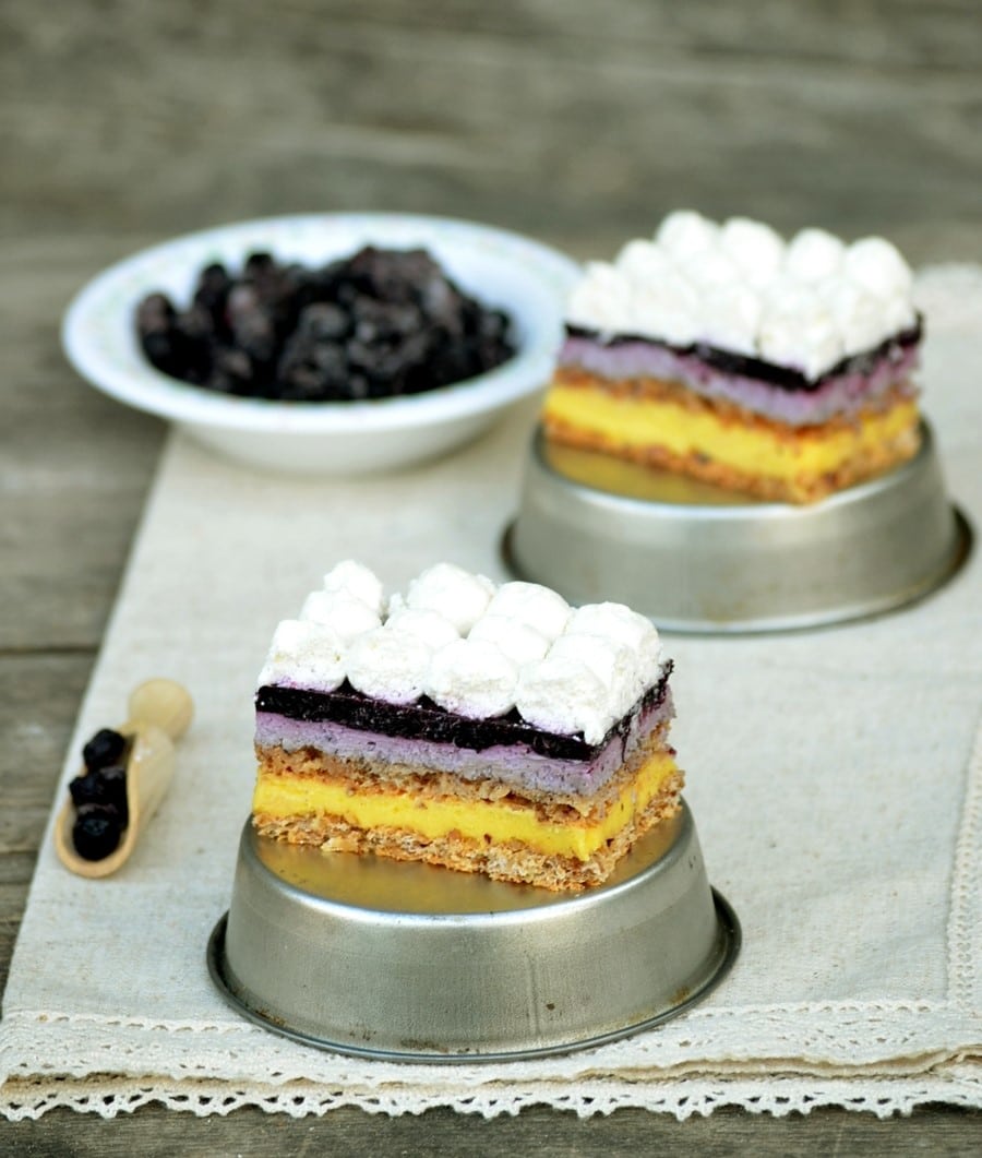 Blueberry Lemon Layer Cake