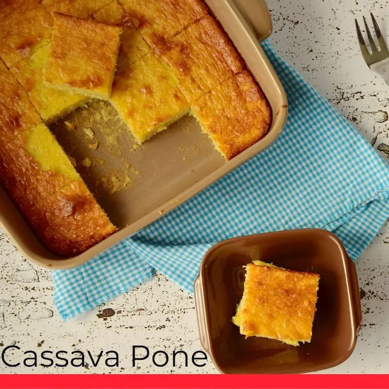 Cassava Pone