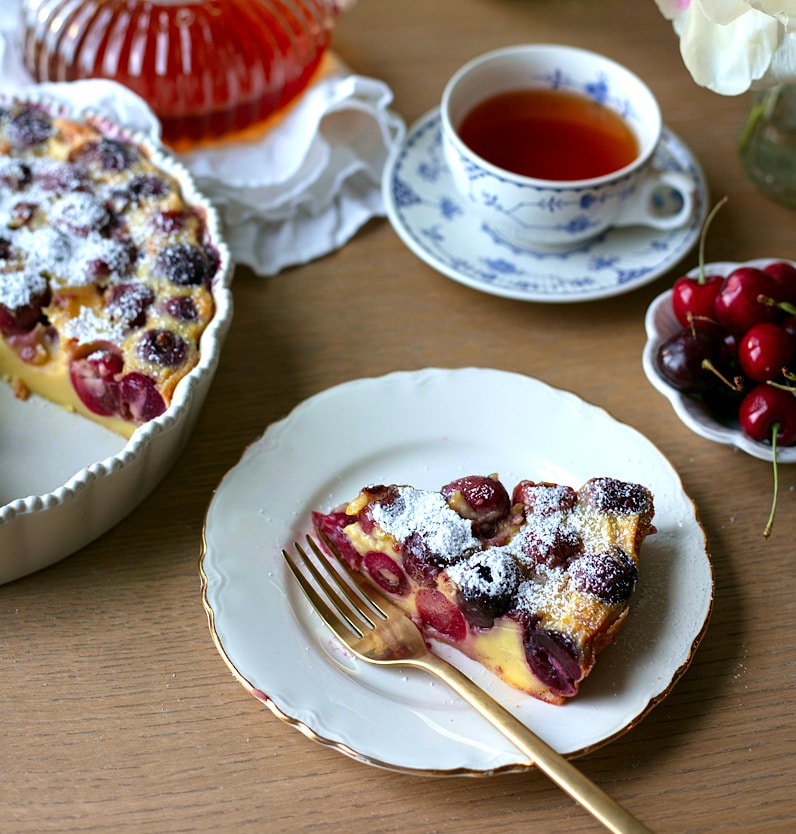 Easy Cherry Clafoutis