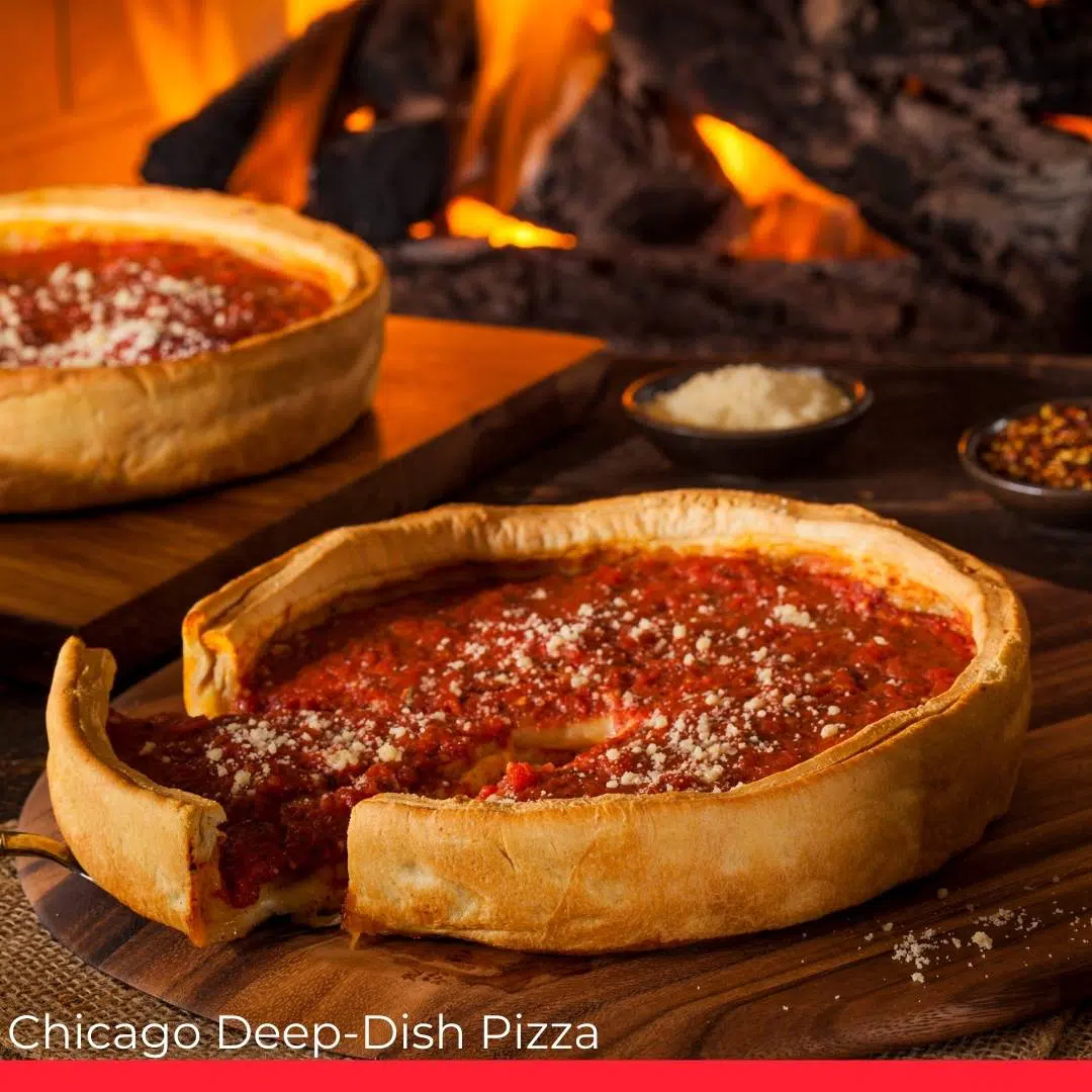 Chicago Deep-Dish Pizza