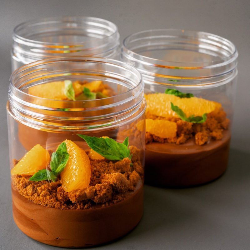 Chocolate Mousse with Oranges