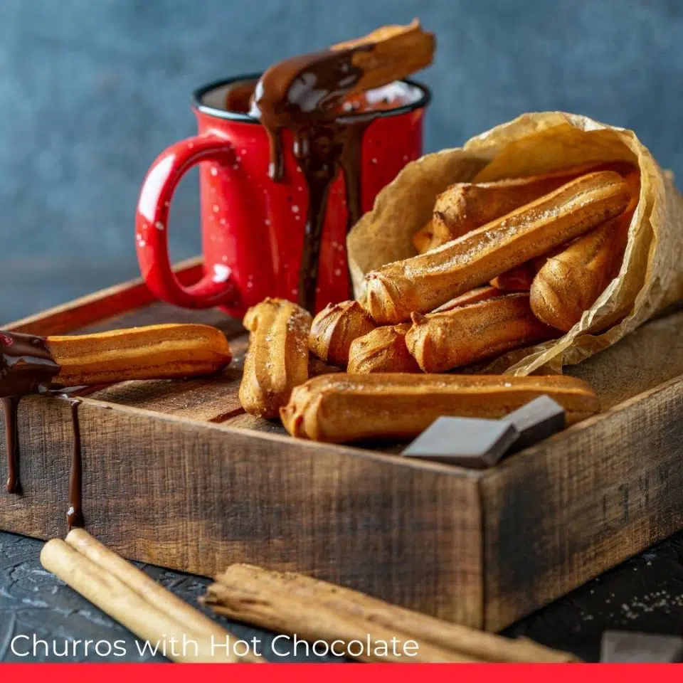 Churros with Hot Chocolate