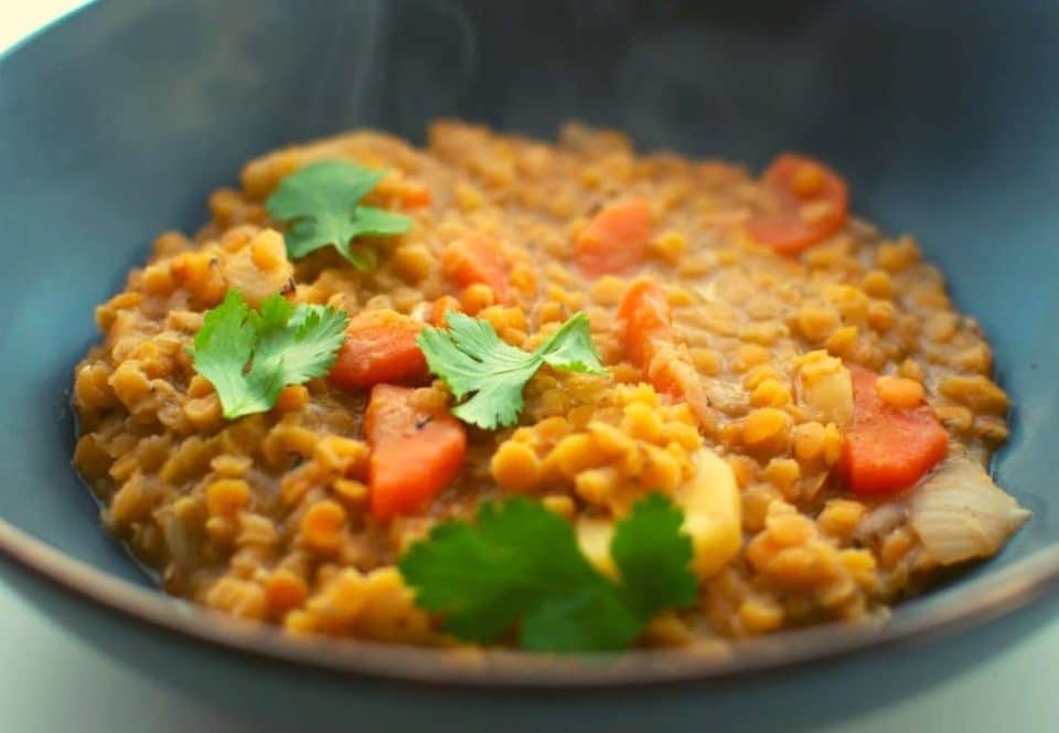 Creamy Coconut Red Lentil Curry