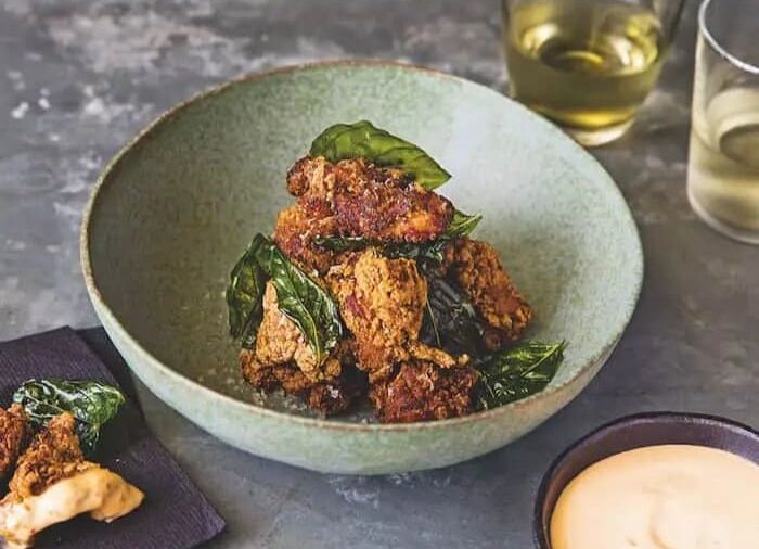 Crispy Salt & Pepper Popcorn Chicken