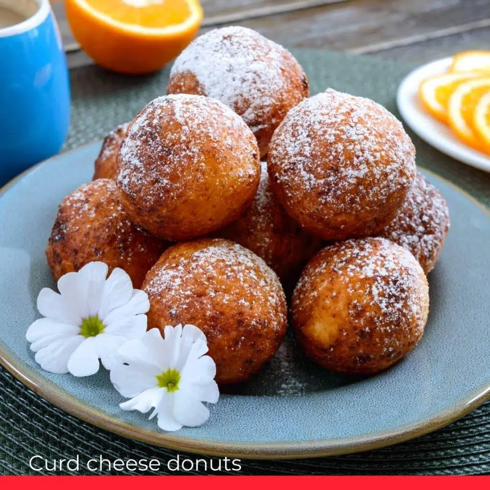 Curd Cheese Donuts