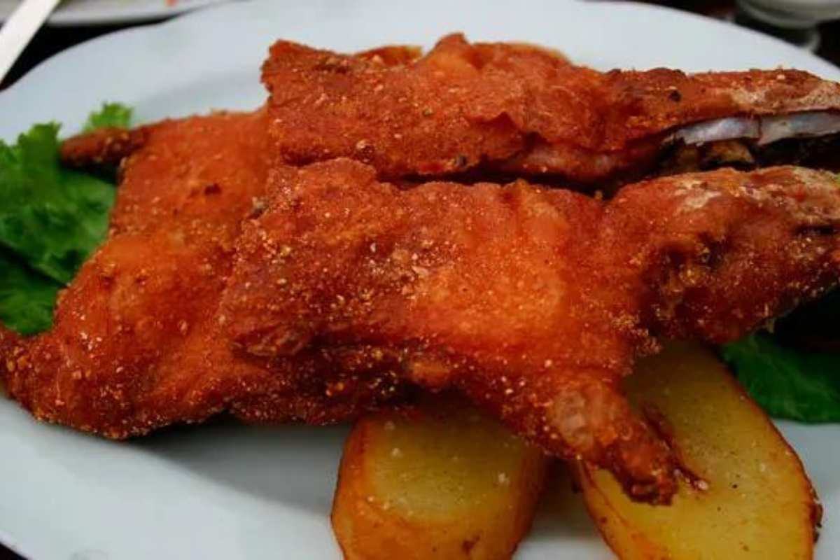 Peruvian fried guinea best sale pig