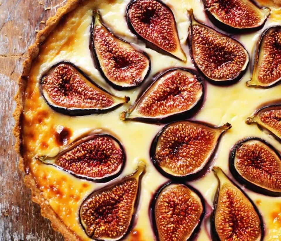 Dalmatian Fresh Fig Tart