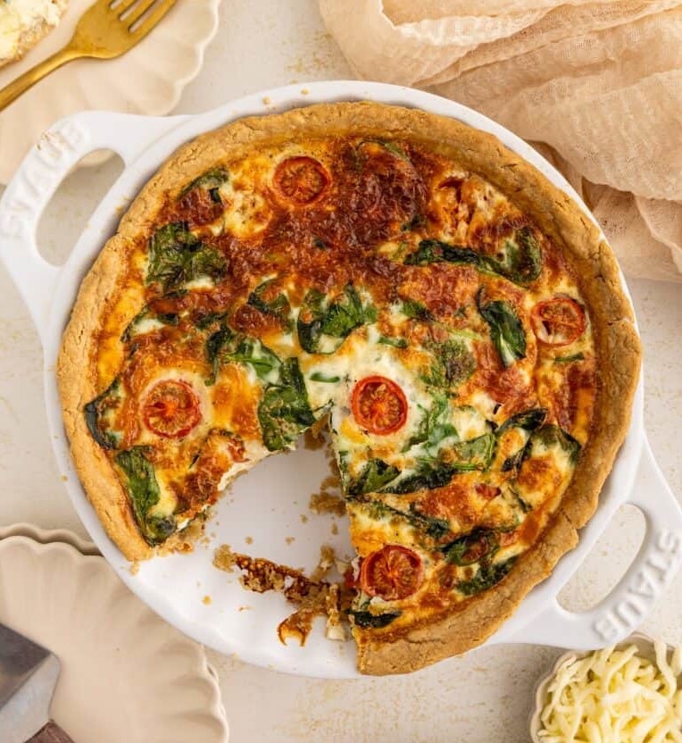 Egg White Quiche