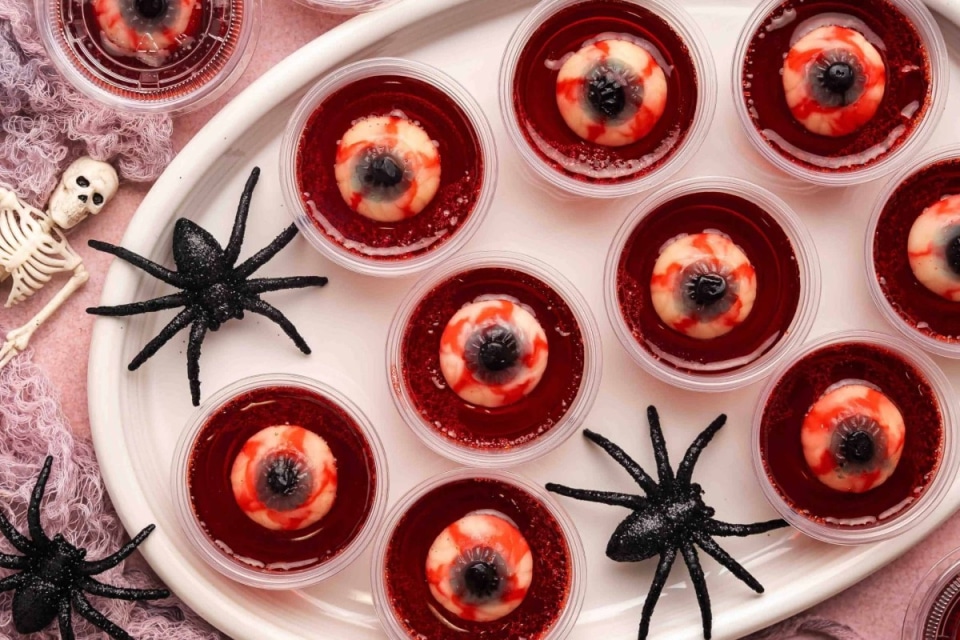 Eyeball Jell-O Shots