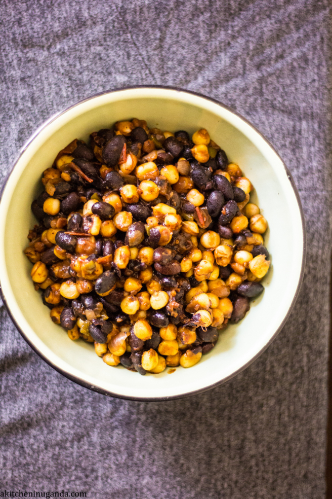 Githeri (Boiled Corn and Beans)