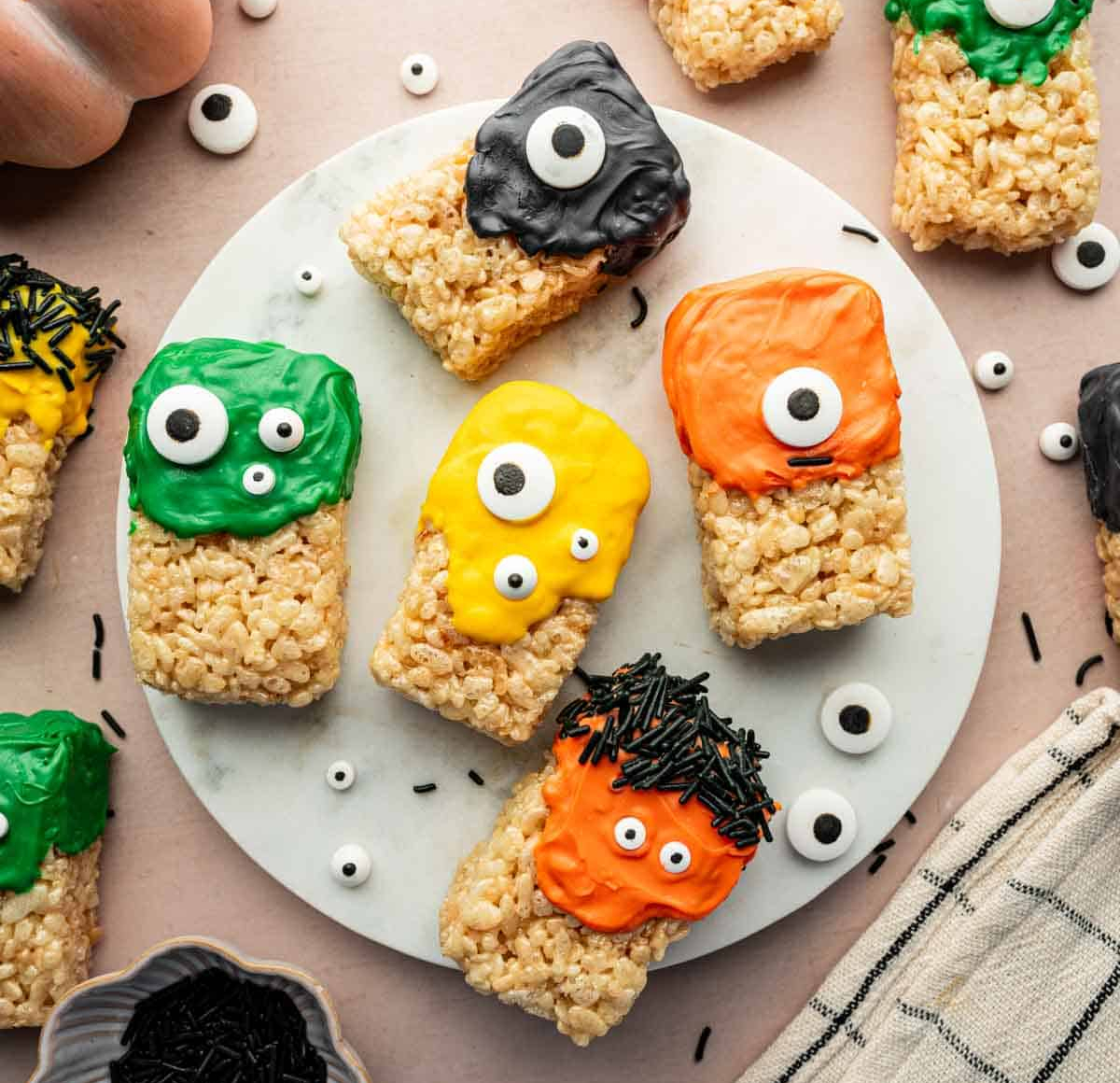 Halloween Rice Krispie Treats
