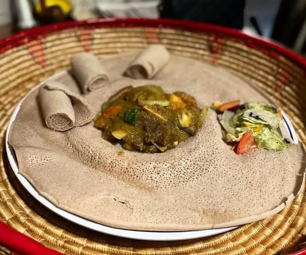 Injera (Ethiopian Flat Bread)