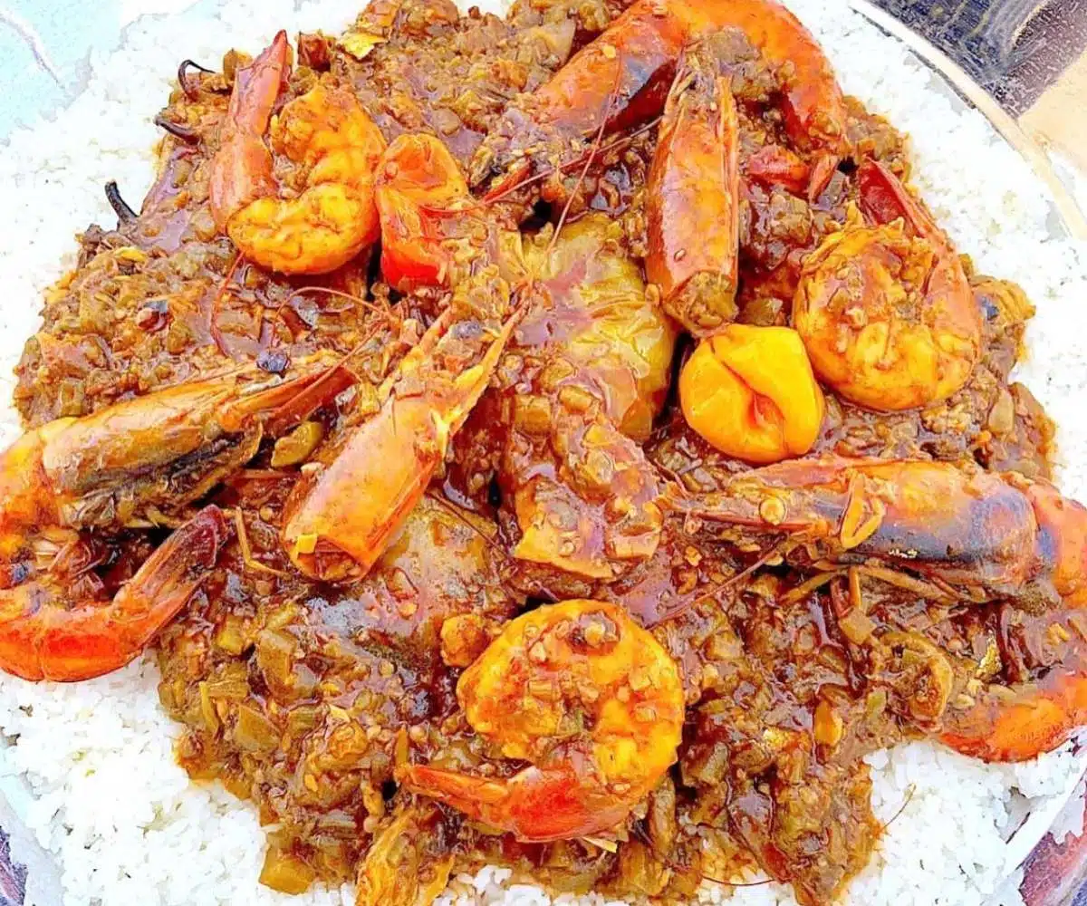 Kandia Soupe (Senegalese Okra Soup)