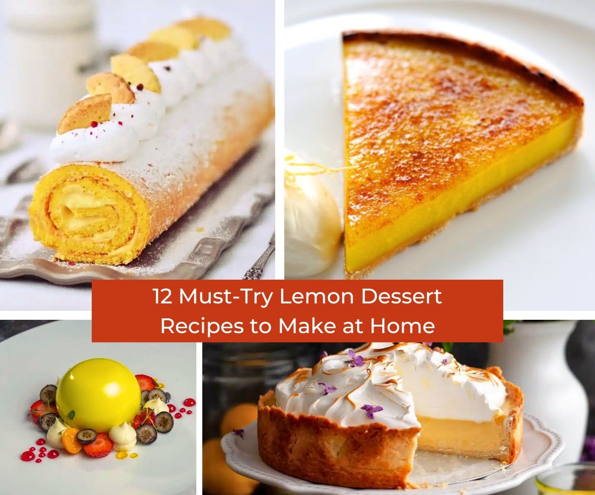 Lemon Dessert Recipes