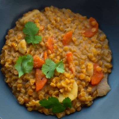 Creamy Coconut Red Lentil Curry