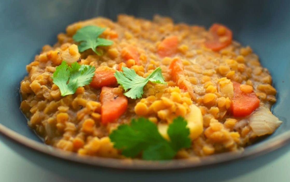 Creamy Coconut Red Lentil Curry