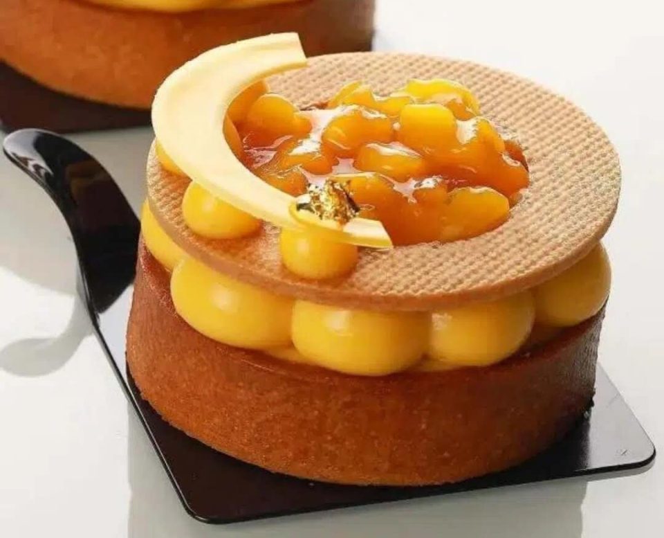Mango & Passion Fruit Tart