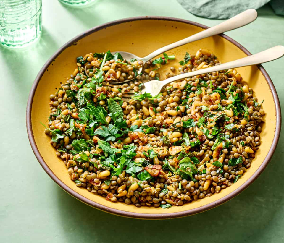 Mediterranean Lentil Salad