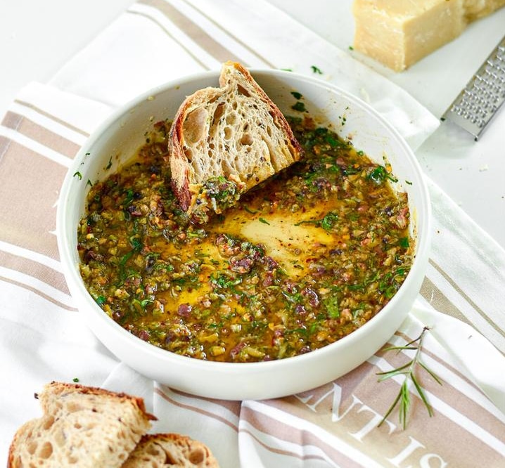 Mediterranean Olive Oil & Parmesan Dip