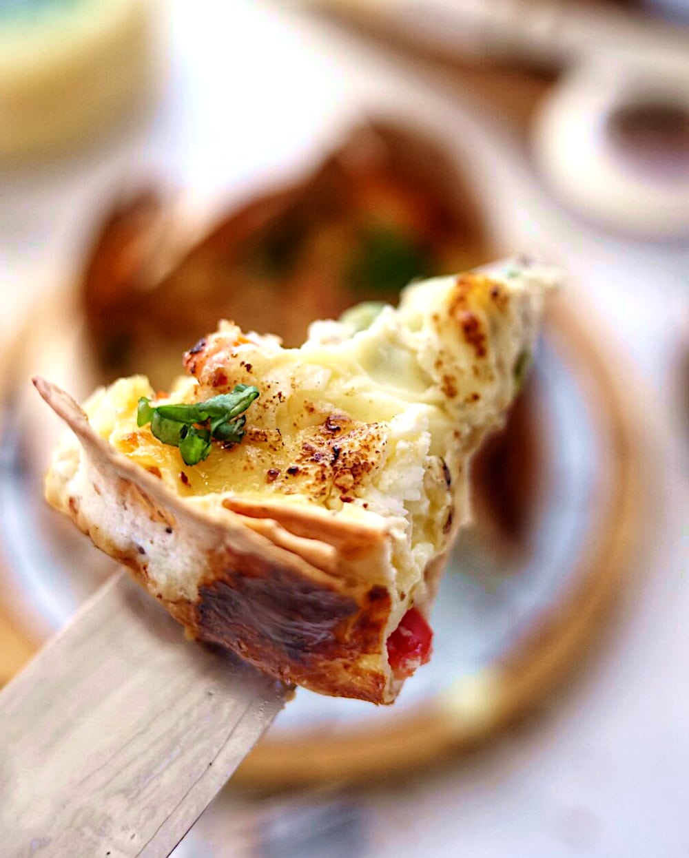 Mexican Tortilla Quiche