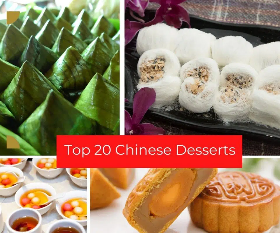 Most Popular 20 Chinese Desserts