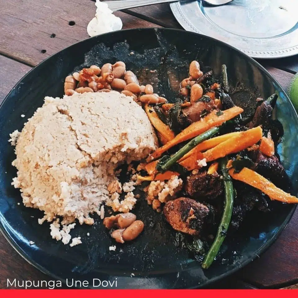 Mupunga Une Dovi (Peanut Butter Rice)