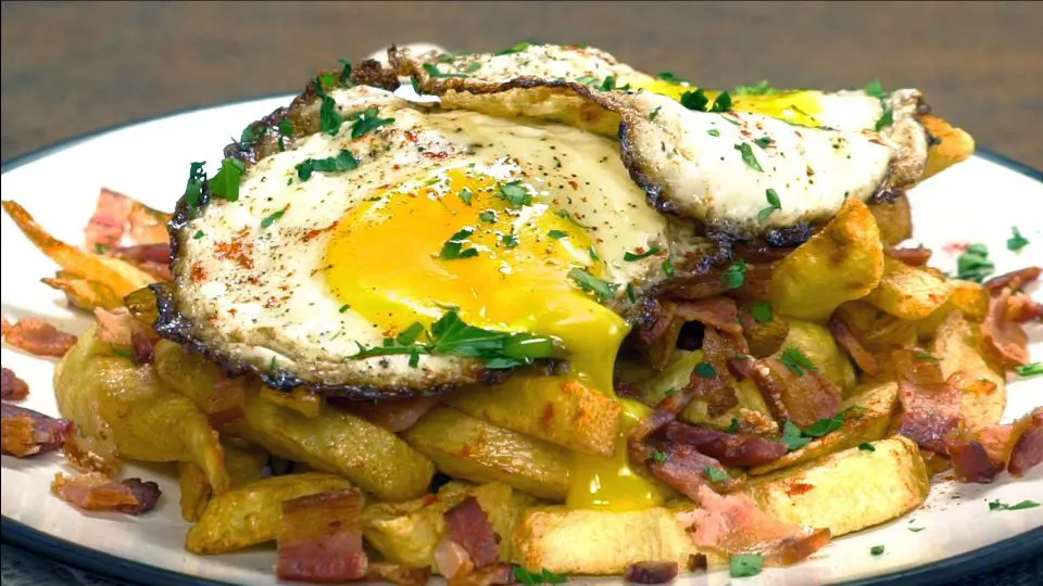 Papas Fritas a Cabello