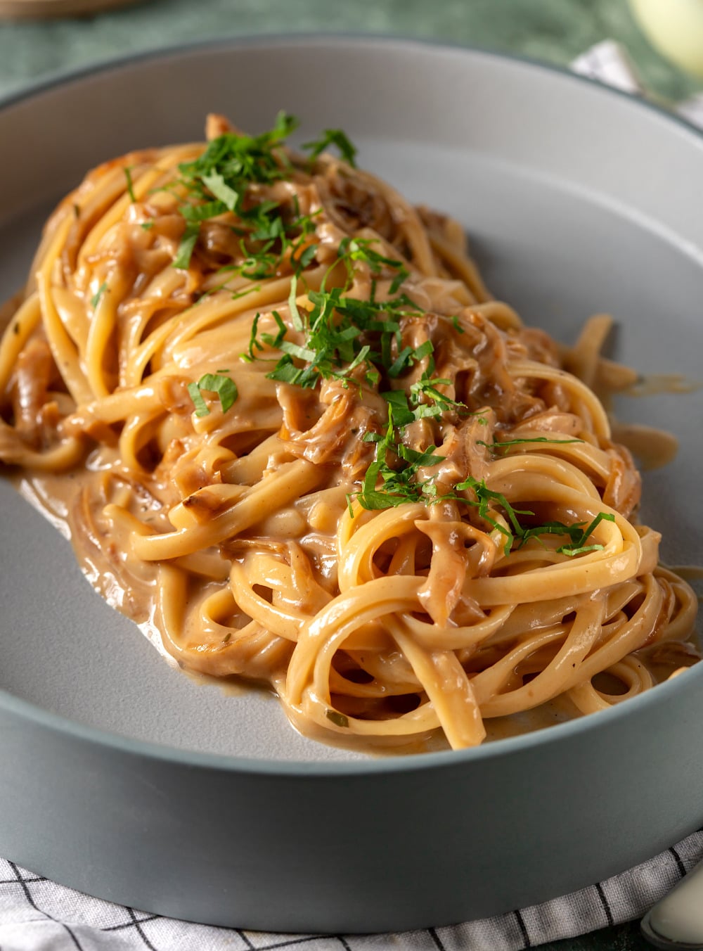 Creamy Caramelized Onion Pasta