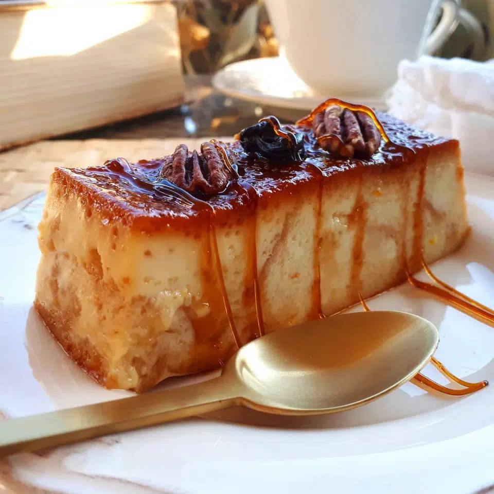 Pudin de Pan (Spiced Bread Pudding) 