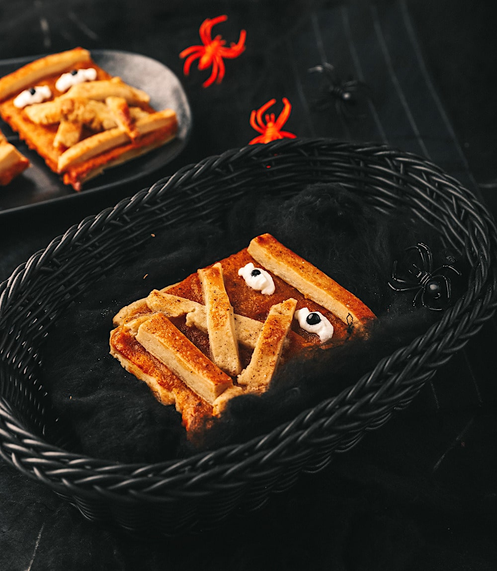 Pumpkin Mummy Tartlets
