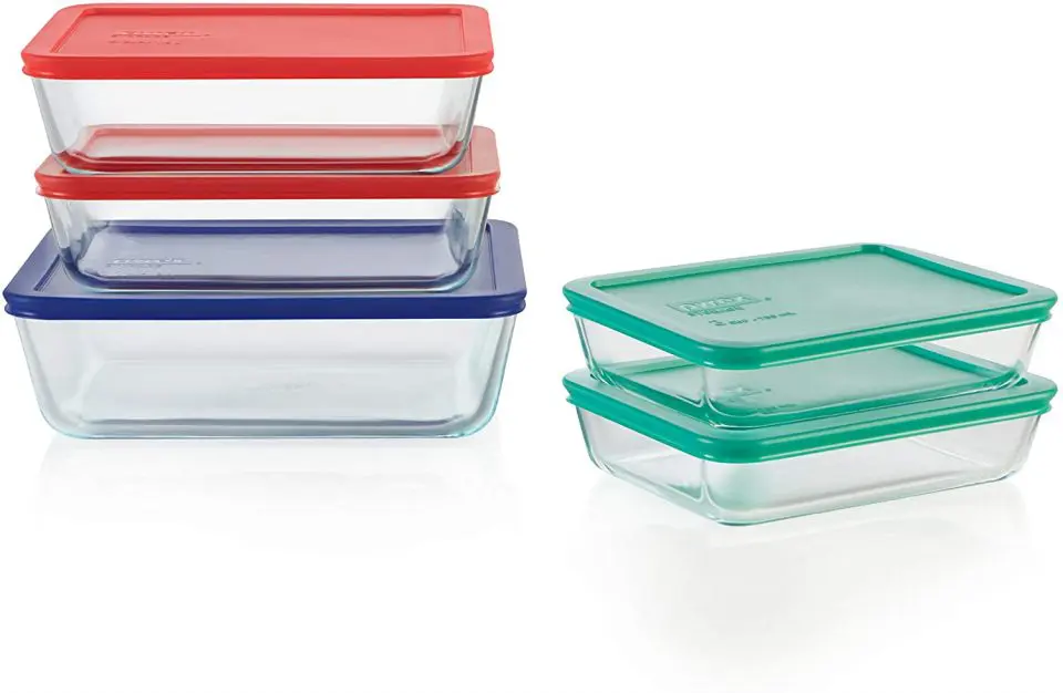 Pyrex Simply Store Meal Prep Glass Food Storage Containers