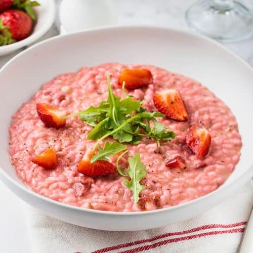 Strawberry Risotto Recipe - Chef's Pencil