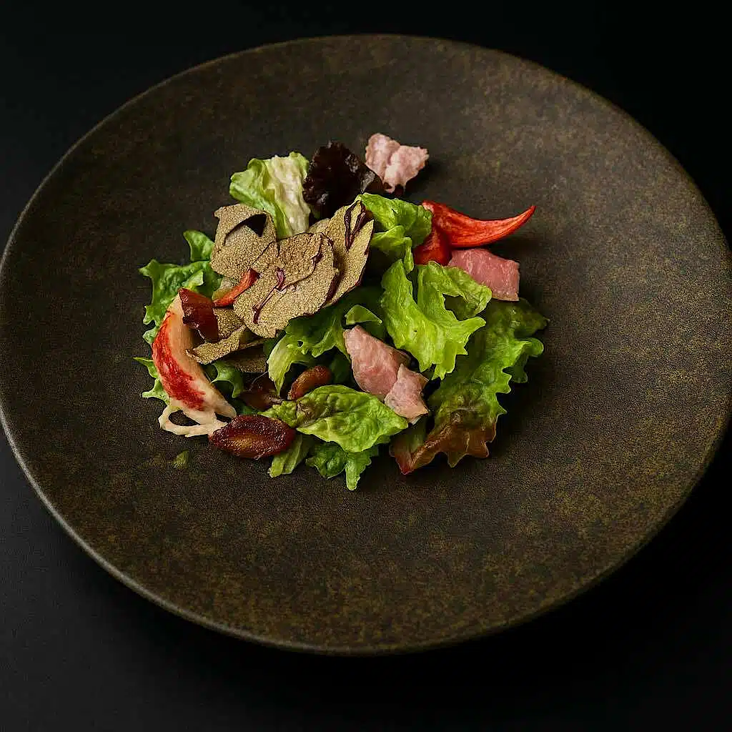 Salade de Homard (Blue Lobster Salad w/ Pigeon)