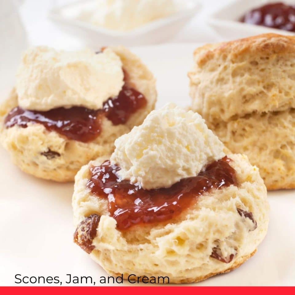Scones, Jam, and Cream