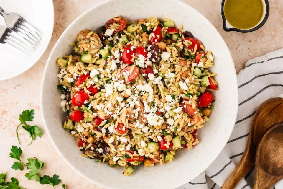 Shrimp Orzo Salad