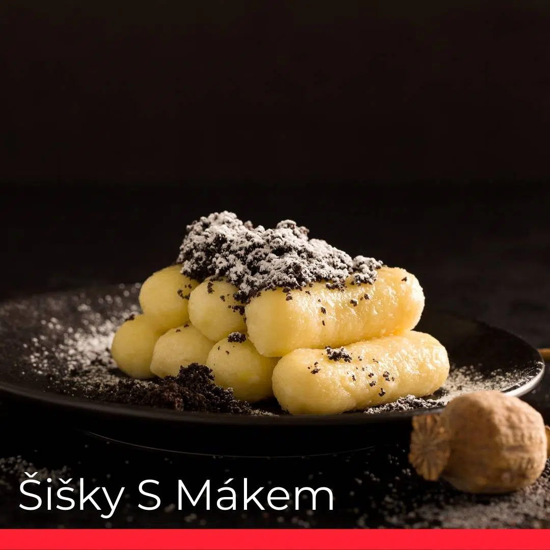 Šišky S Mákem (Potato Cones with Poppy Seeds)