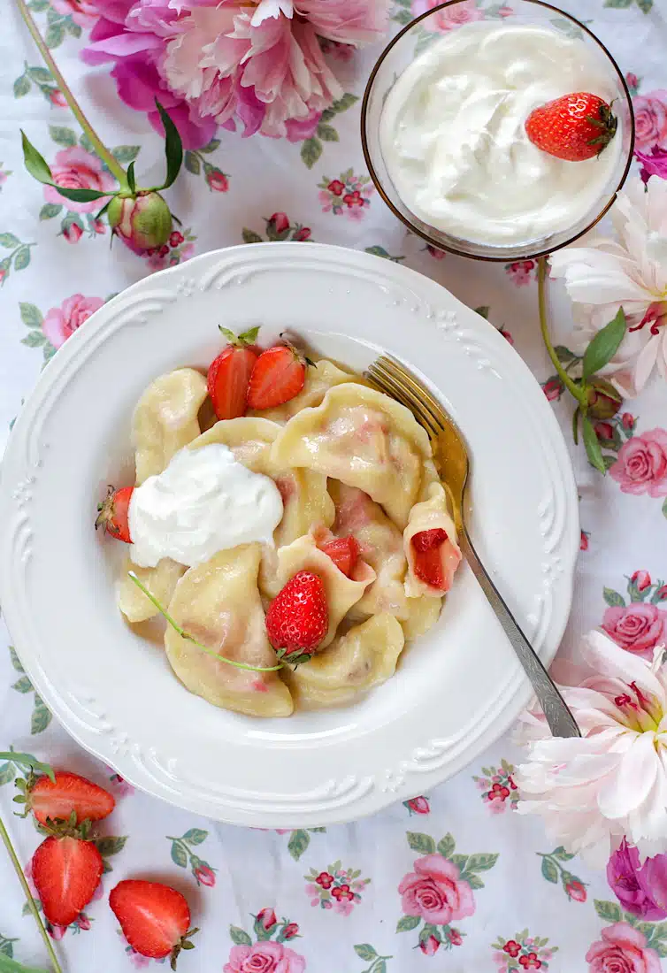 Strawberry Pierogi