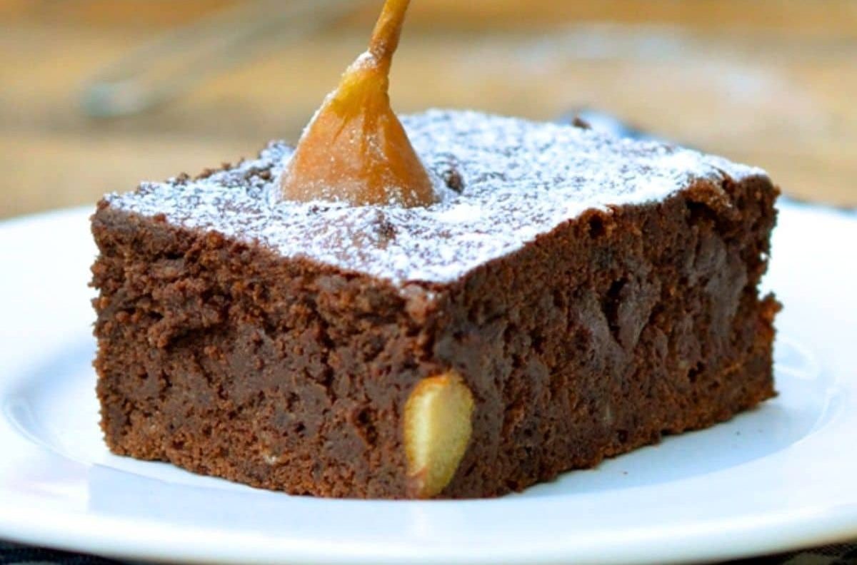 Pear Brownies