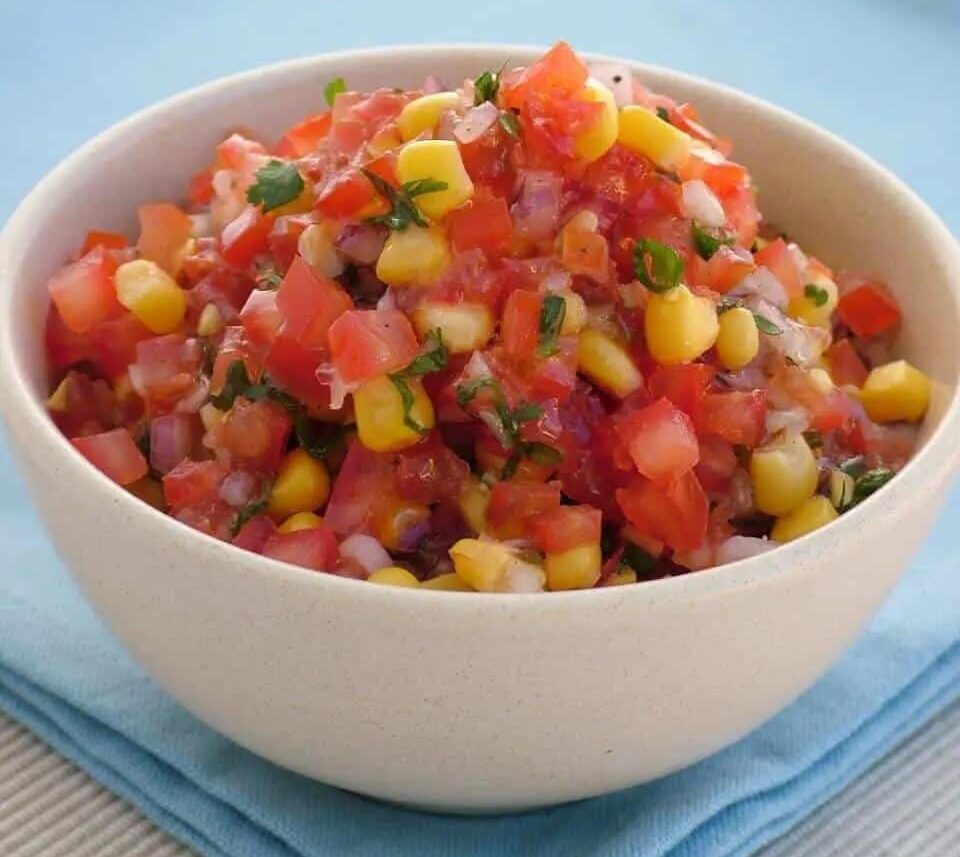 Summer Tomato Salsa, gluten and dairy free