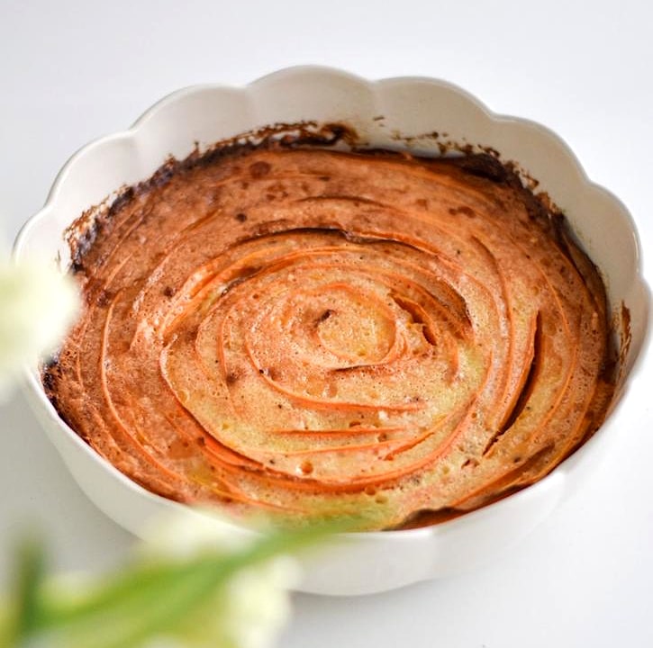 Sweet Potato and Parmesan Tart