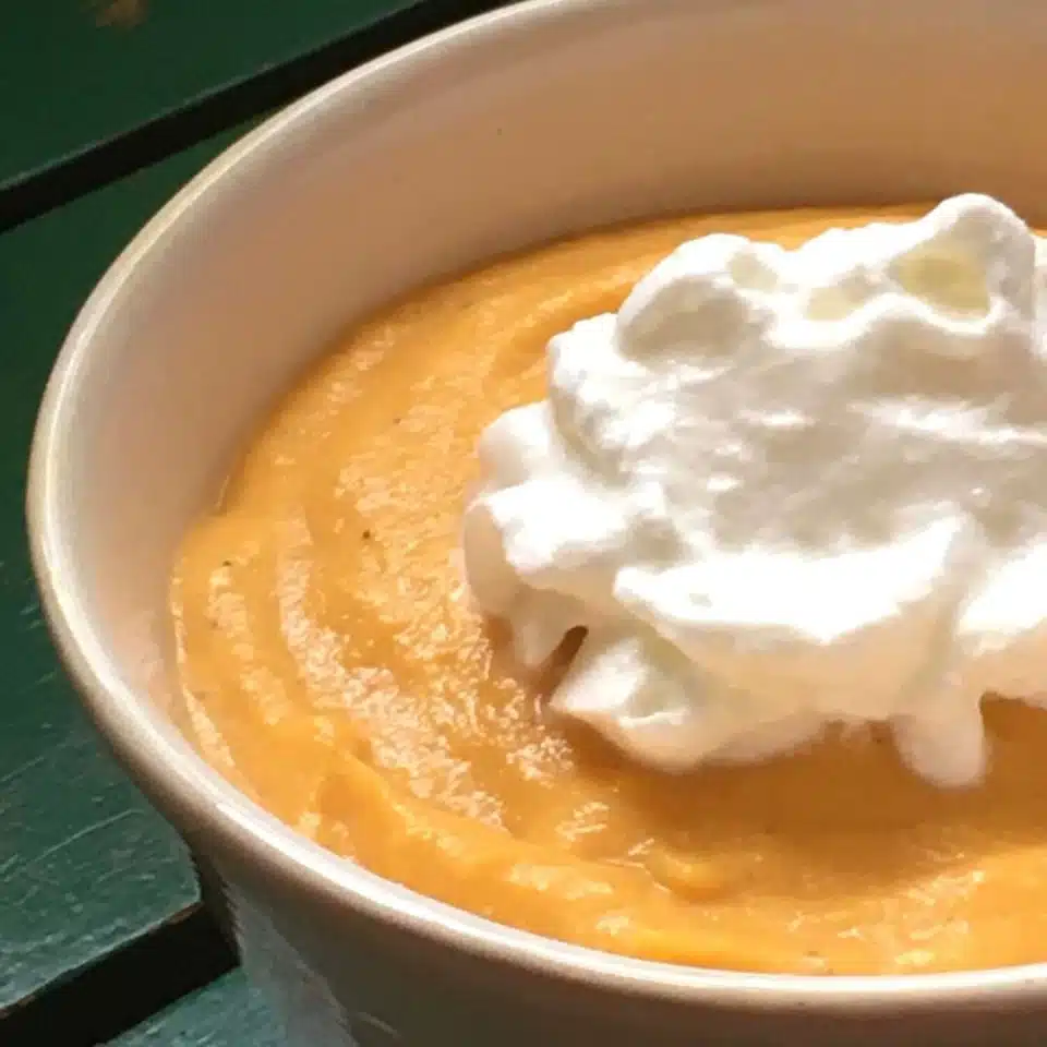 Sweet potato coconut pudding